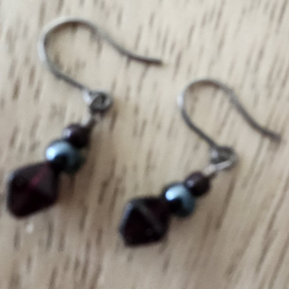 Silver And Black Goth/Artsy Jewelry - Picture 3 of 5